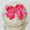 Scalloped headband bow 4.5in