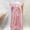 Pink smocked Easter dress