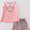 Highland cow girls short set