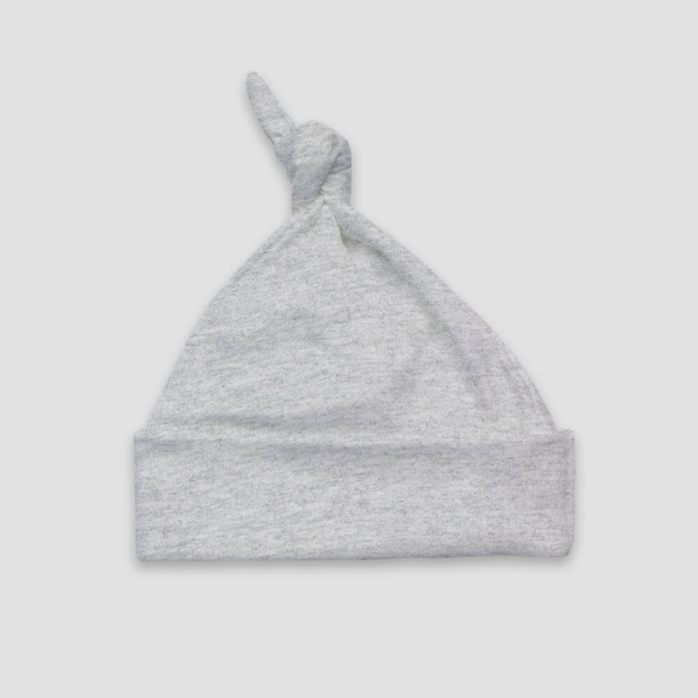 Baby knot hat- INCLUDES EMBROIDERY- $10 blank