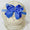 Scalloped headband bow 4.5in