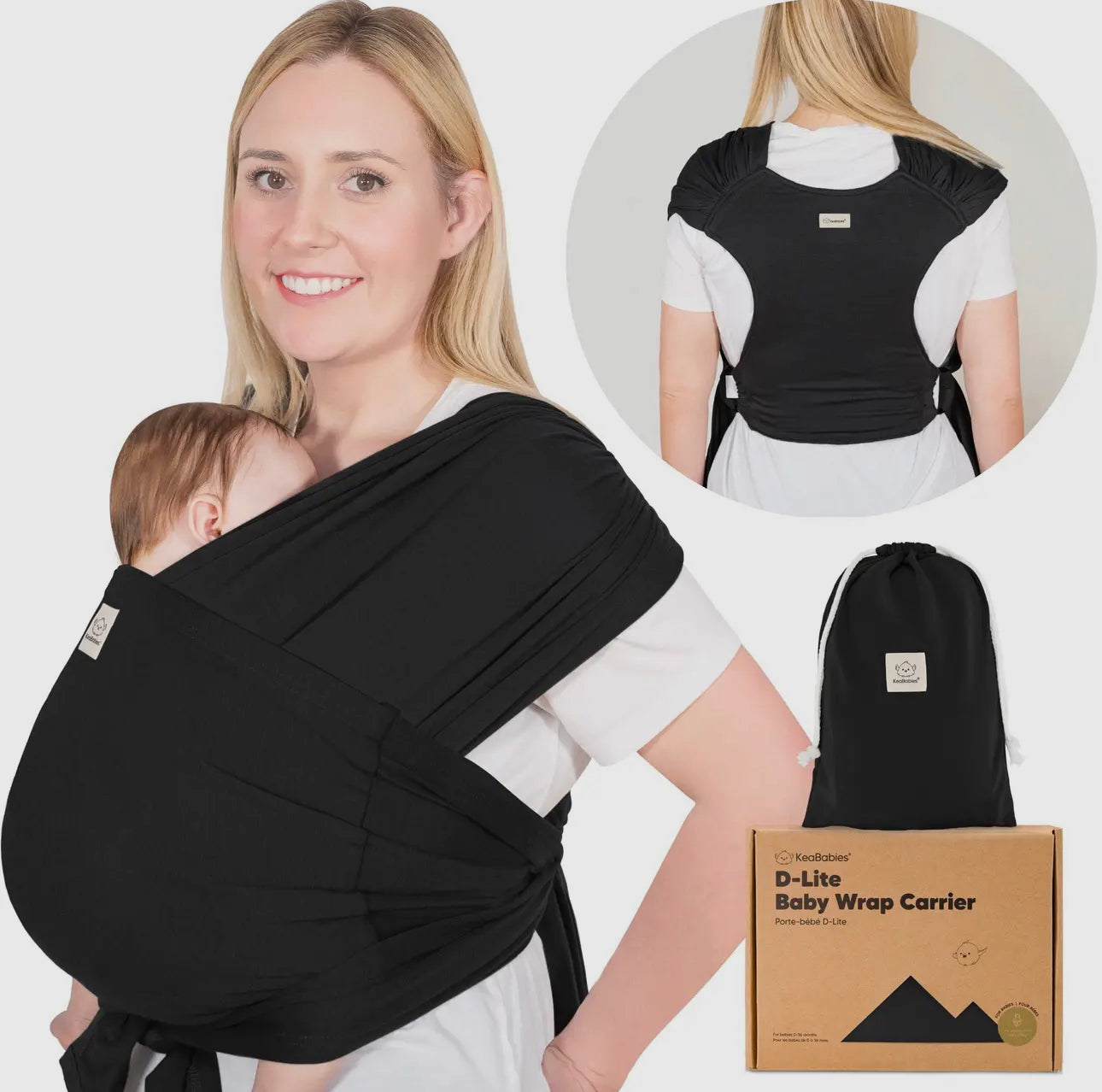 Keababies D-lite Wrap Carrier