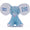 Grey elephant- INCLUDES EMBROIDERY ON EAR