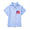 Boys button down flag top