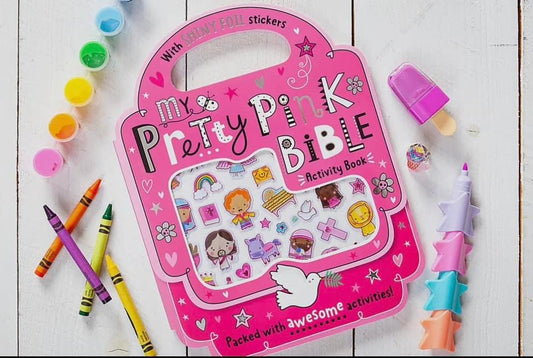 Bible backpack activity book