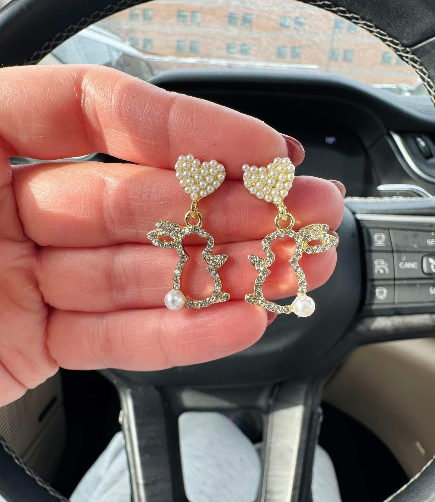 Bunny earrings
