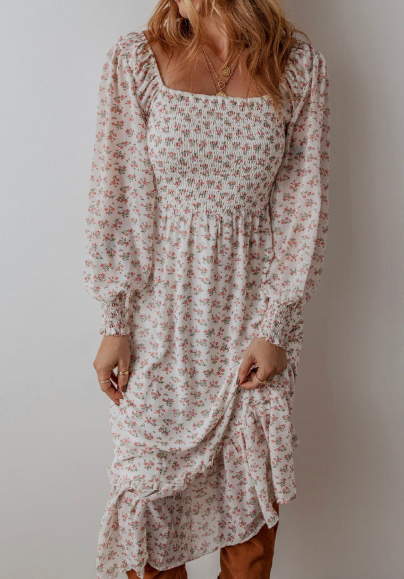 Floral Midi dress