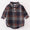 Boys plaid button down bubble