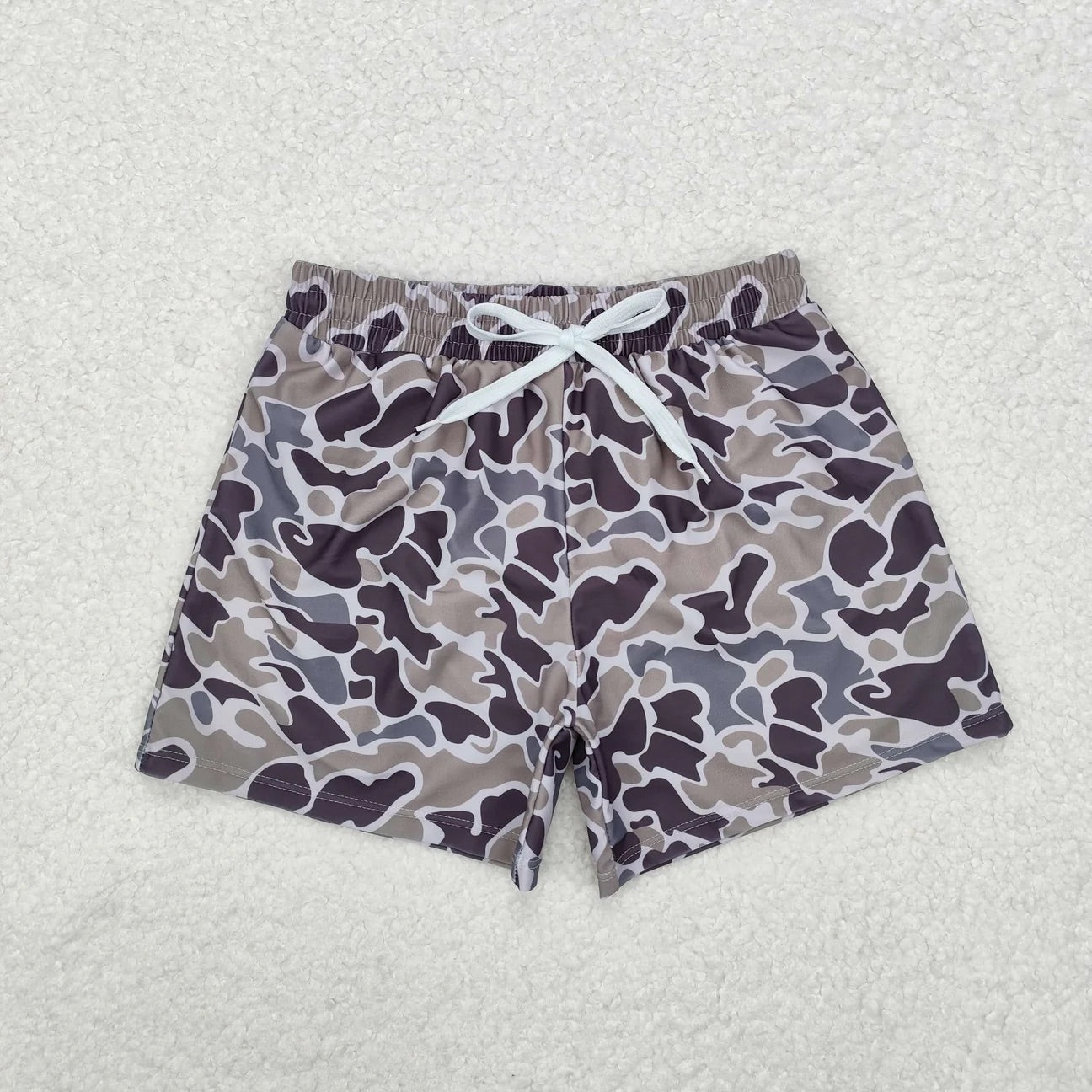 Camo swim trunks