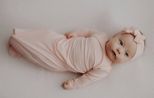 Knot gown - light pink