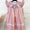 Pink smocked Easter dress