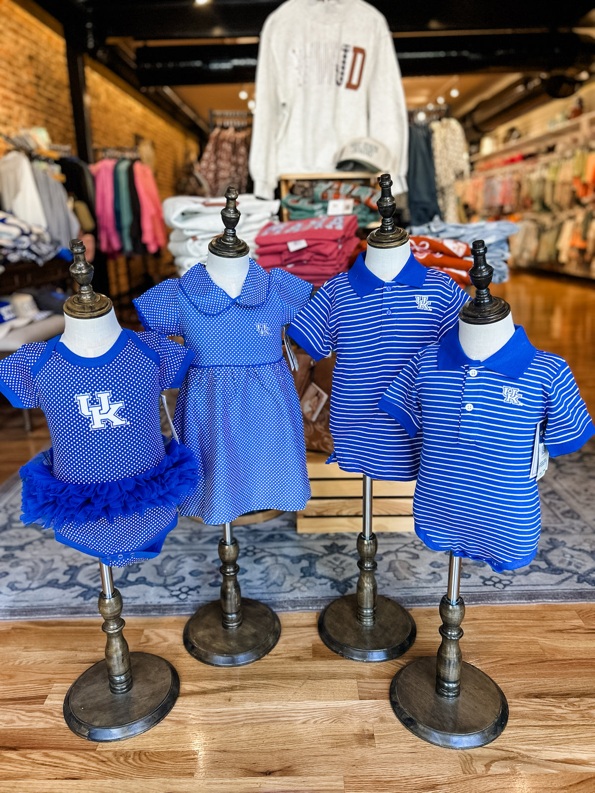 Kentucky polka dot tutu onesie