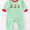 Green guy trio boys romper