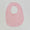 Pink ruffle bib