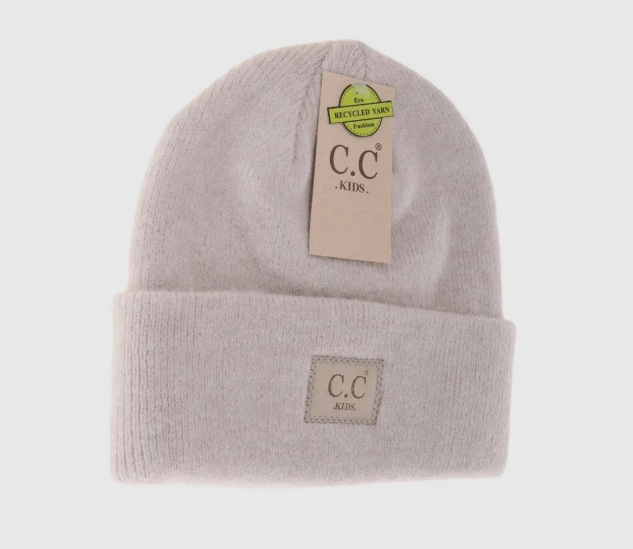 Soft ribbed CC beanie kids