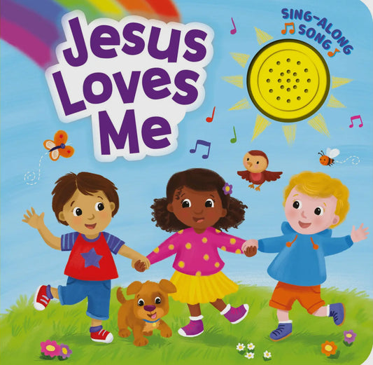 Jesus loves me (1) button book