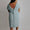 Labor Gown- Blue