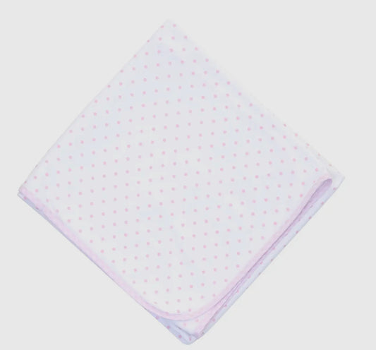 Pink dot blanket