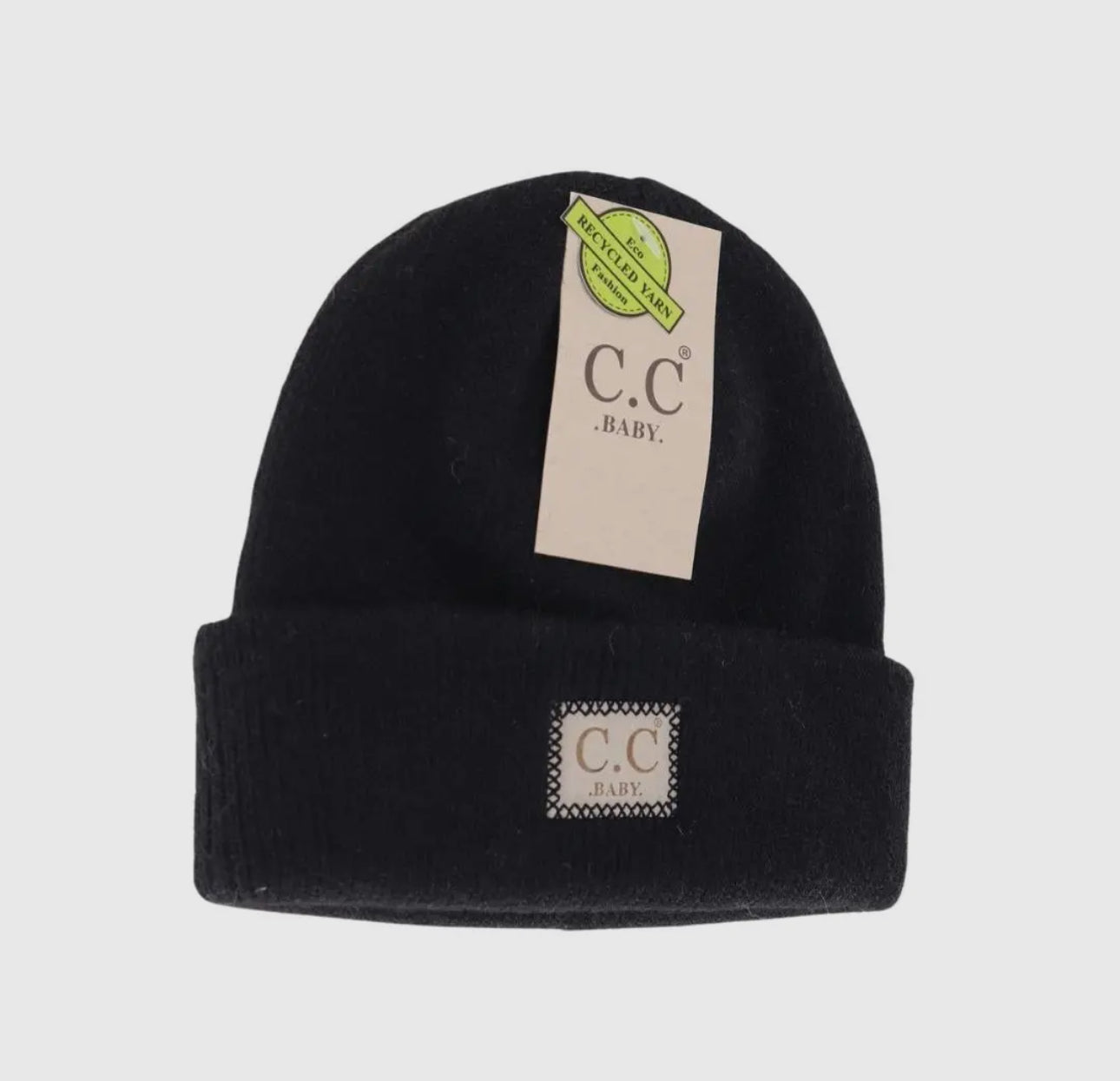 Soft ribbed CC beanie kids