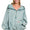 Acid washed half zip
