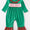 Merry Christmas smocked girls romper