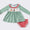 Puppy trio holiday hat bloomer set