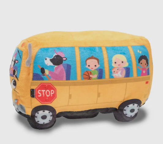 Wheelie- singing plush bus