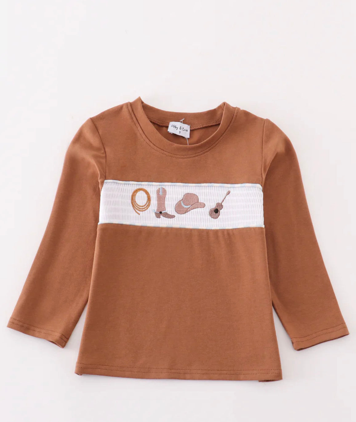 Western brown shirt