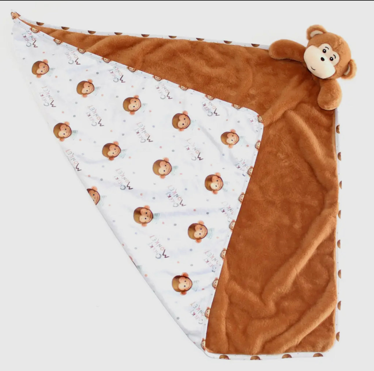 Animal lovely large blanket - INCLUDES EMBROIDERY