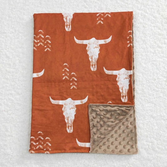 Highland cow blanket