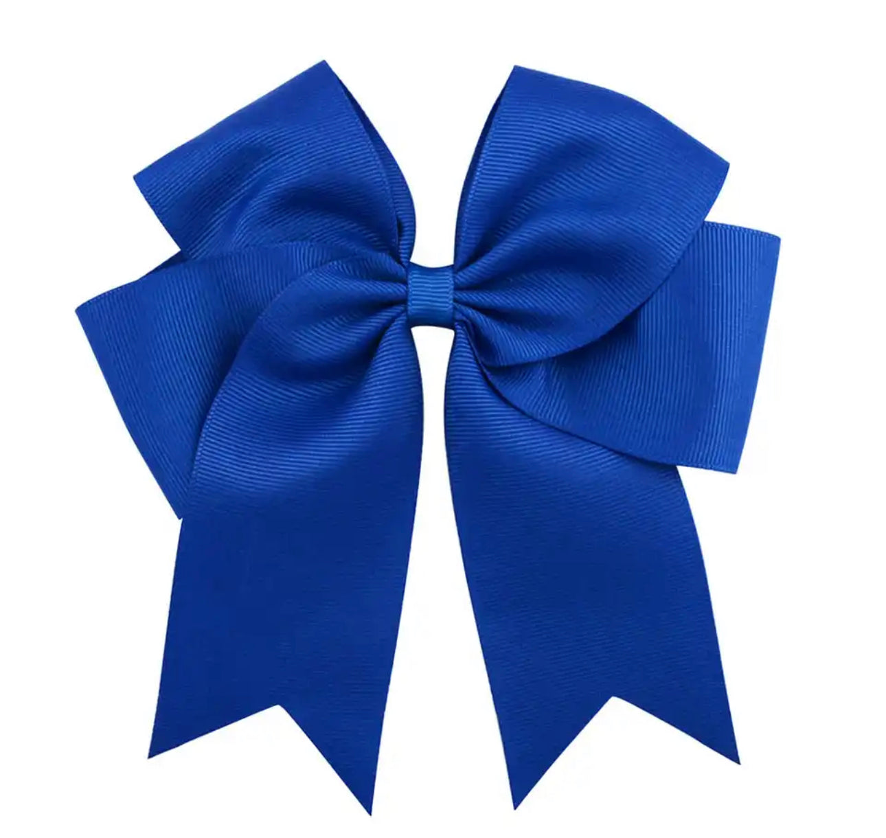Large alligator clip bow