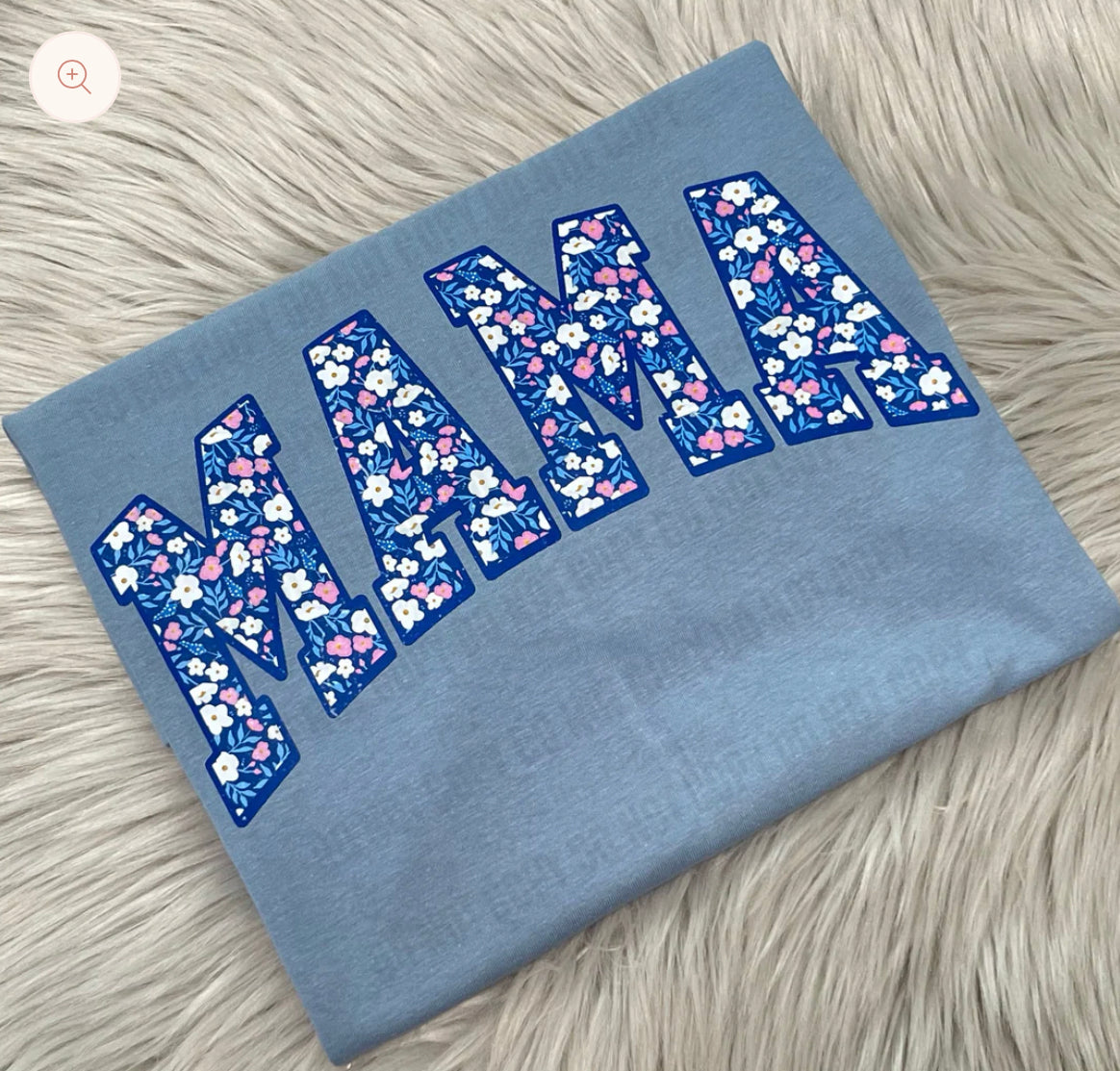 Mama floral tee