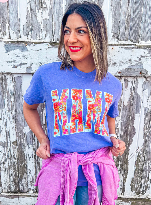 Violet MAMA tee