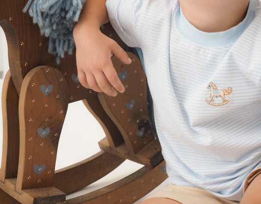 Richmond rocking horse tee- cypress row