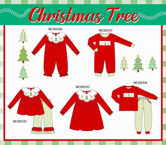 Oh Christmas tree boy pant set
