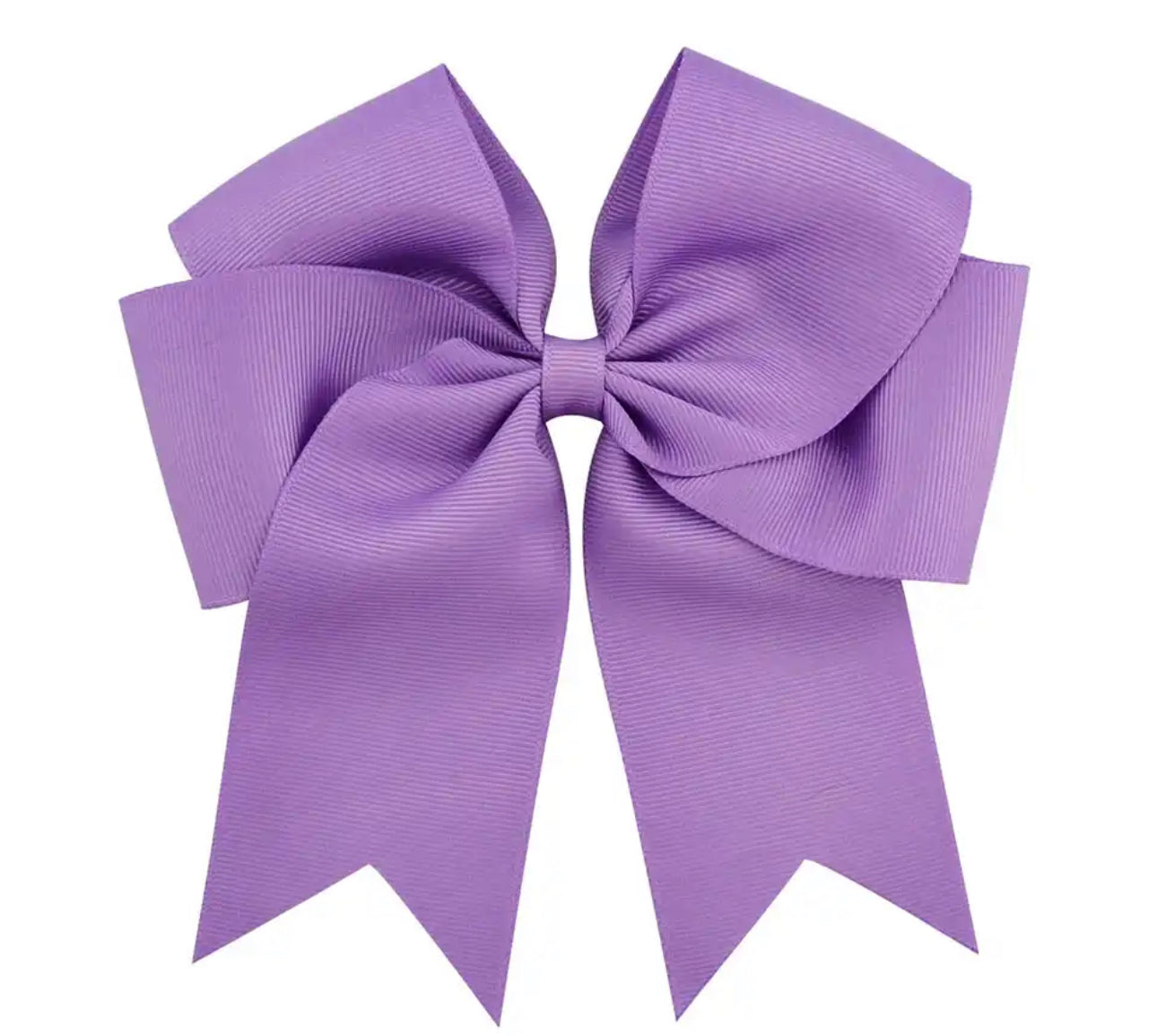Large alligator clip bow