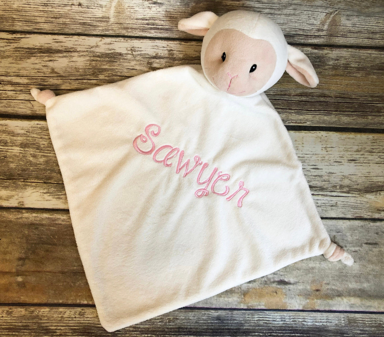 Animal soothing blanket - INCLUDES EMBROIDERY