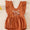 Carmel linen floral girls bubble