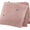 Pink polka dot knit blanket