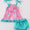 Pink ice cream bloomer set