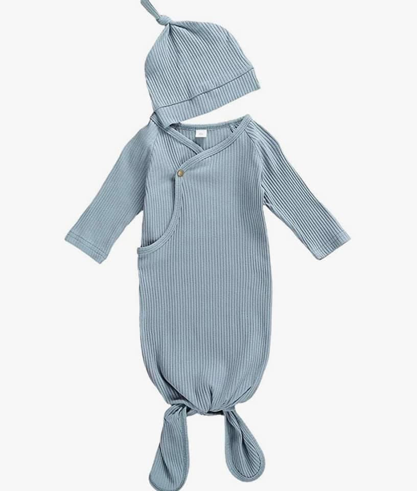 Knot gown with hat- embroider me