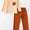 Brown corduroy Pant set