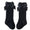 Bow knee socks