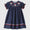 Smocked Santa girls dress