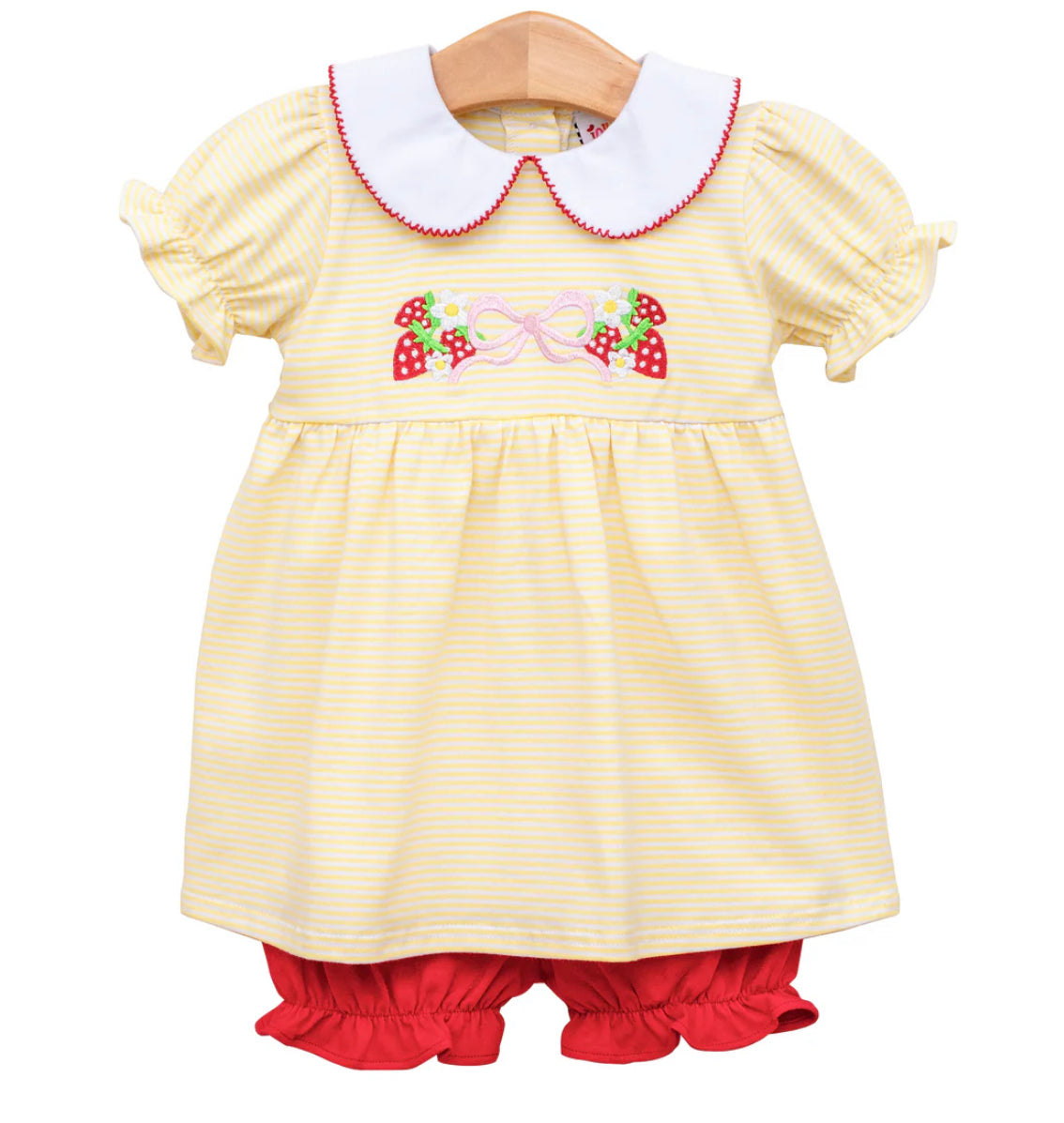Strawberry bloomer set