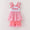 Pink Bow Short Set