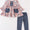 Navy floral pant set