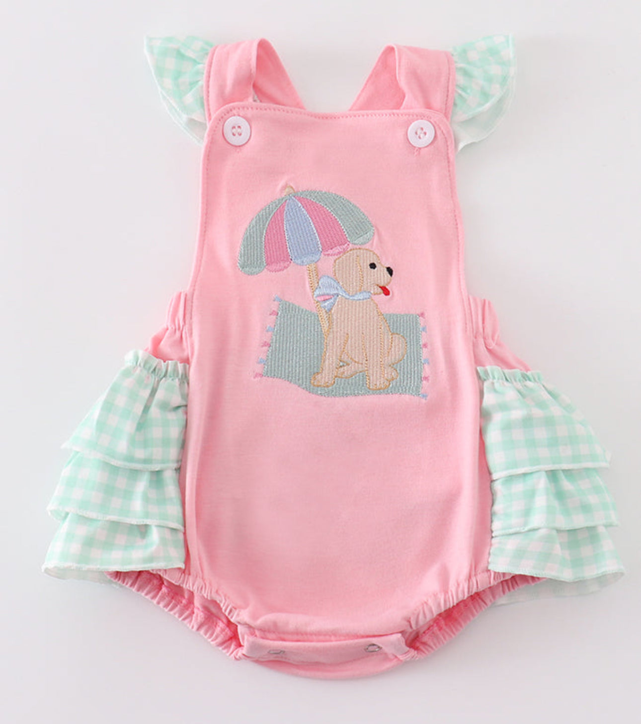 Pink puppy beach bubble