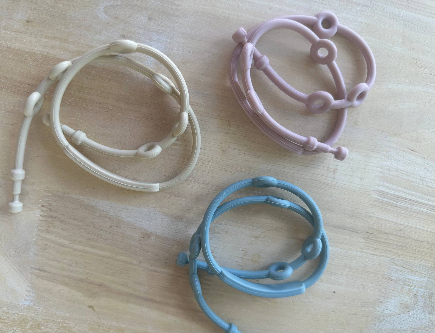 Silicone Strap- holds cups, toys, pacifiers, etc