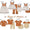 Fall florals girls pant set
